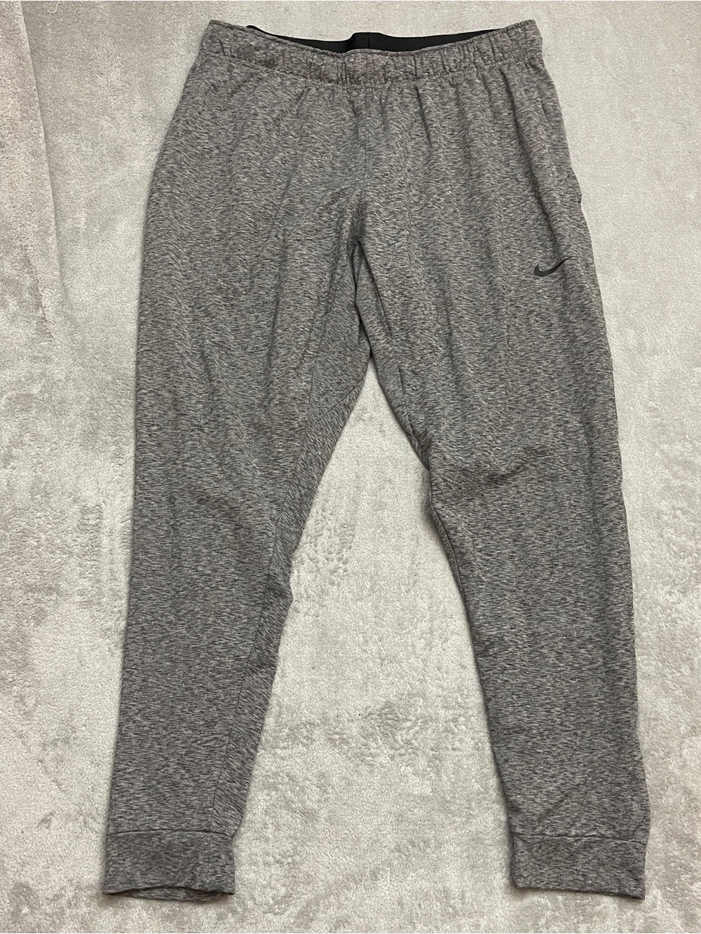 Nike Yogo Mens Heather Gray Dri-FIT Joggers Size Men's XL